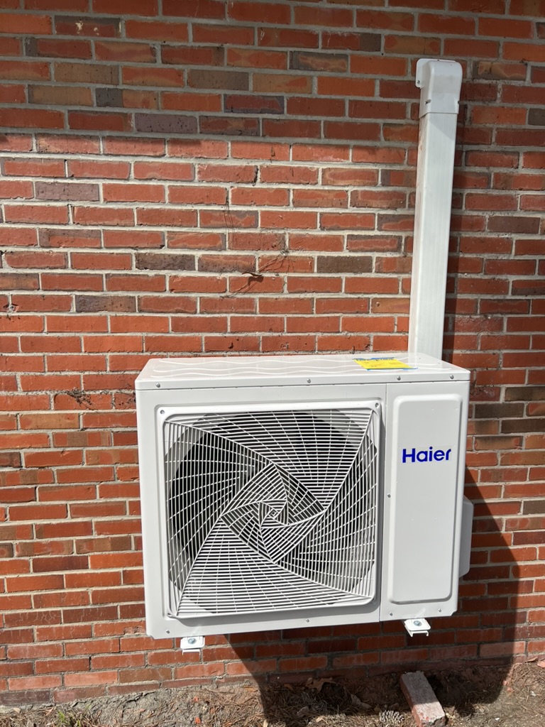 Complete HVAC system installation